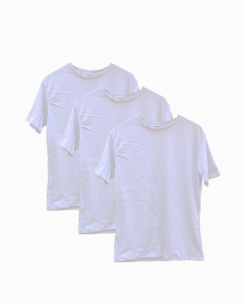 Women's Classic Fit Recycled Cotton T-Shirt (3-Pack)