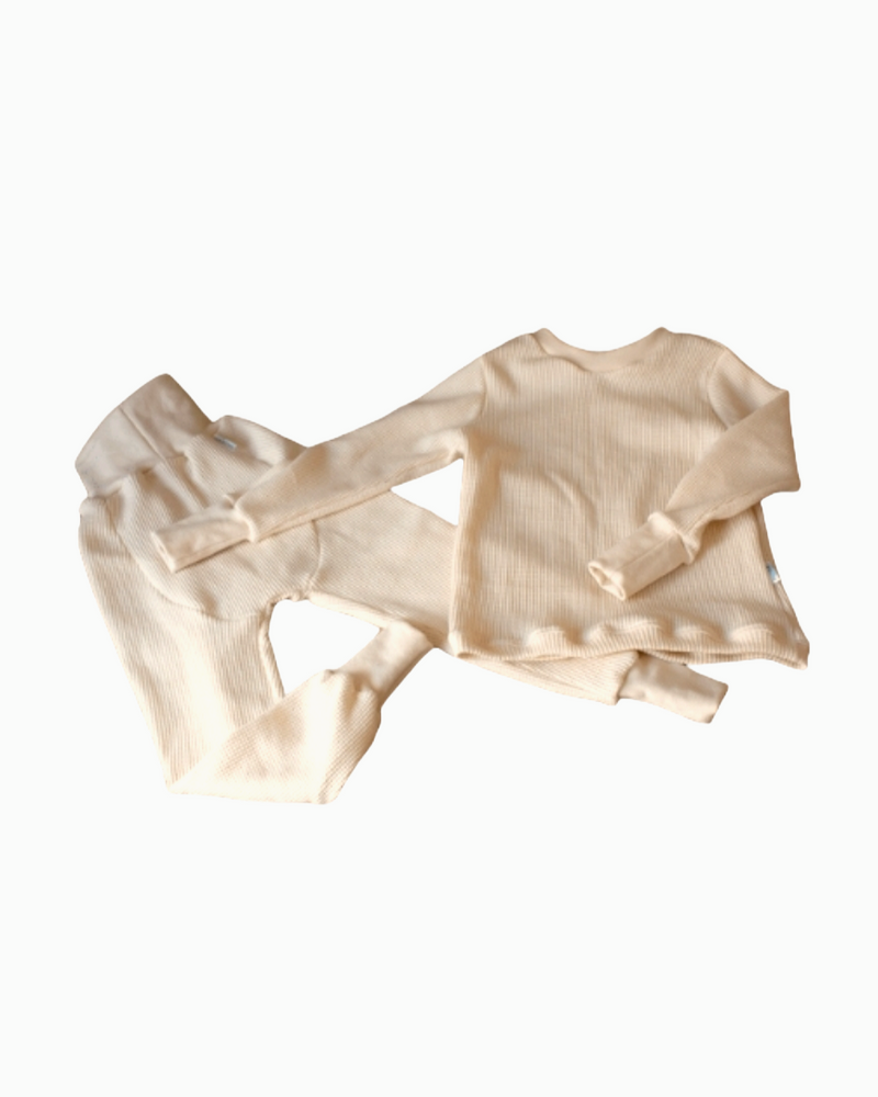 Thermal Organic Cotton Pajamas for Boys