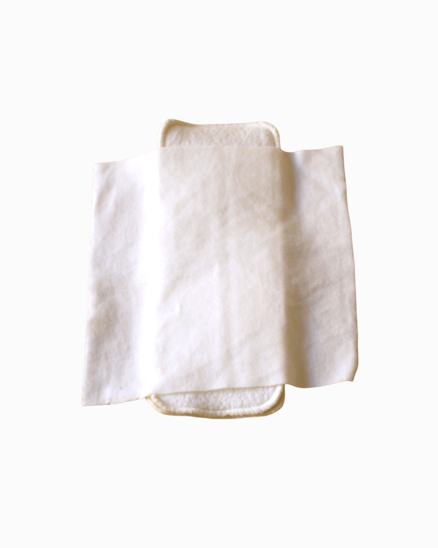 Washable Organic Bamboo Diaper Liners (10-Pack)